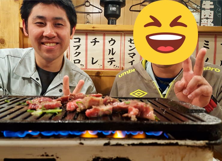 鶴橋の焼肉屋